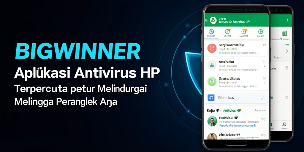 Antarmuka pengguna BIGWINNER yang sederhana dan intuitif.