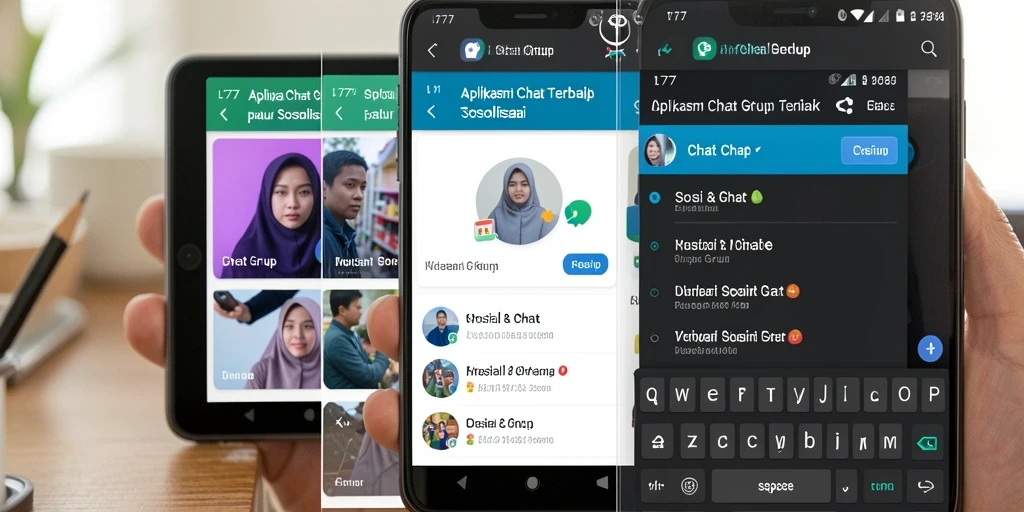 Tampilan antarmuka aplikasi L777 yang bersih dan modern.