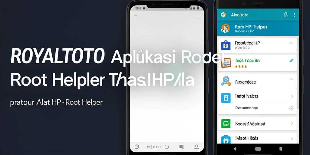 Antarmuka ROYALTOTO yang intuitif dan fungsional untuk Root Helper.